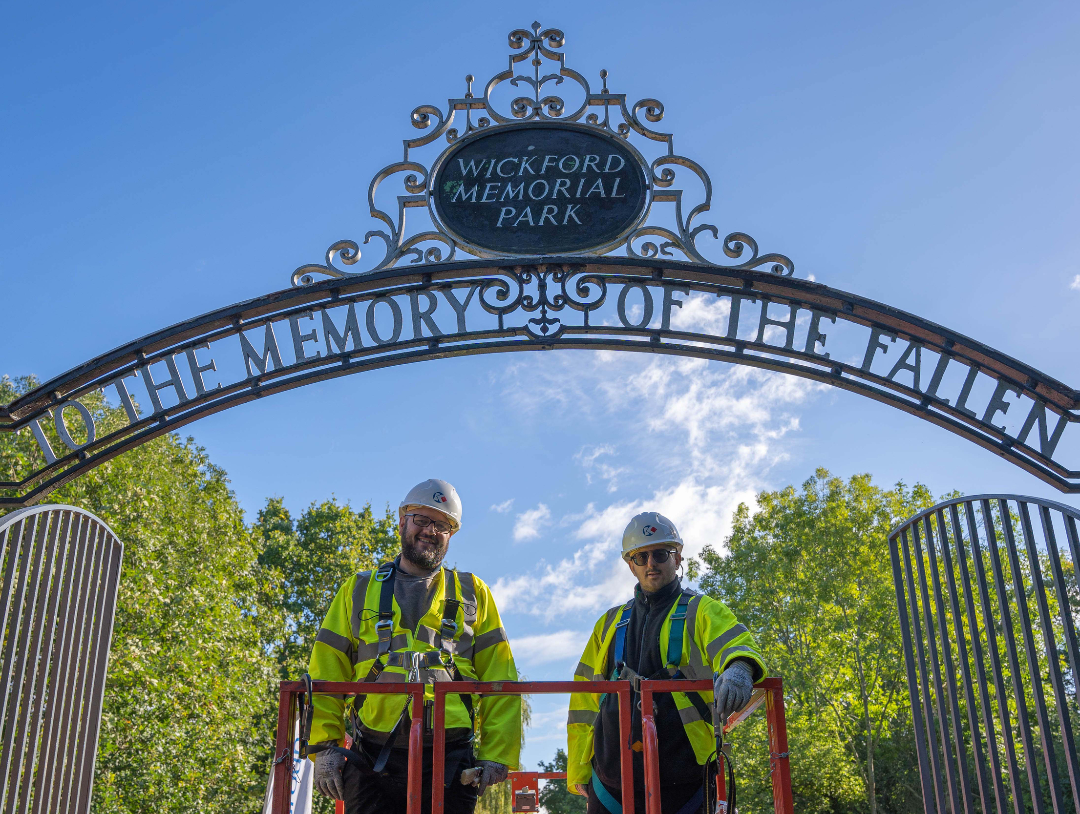 Kelly Group Supports the Friends of Wickford Memorial Park